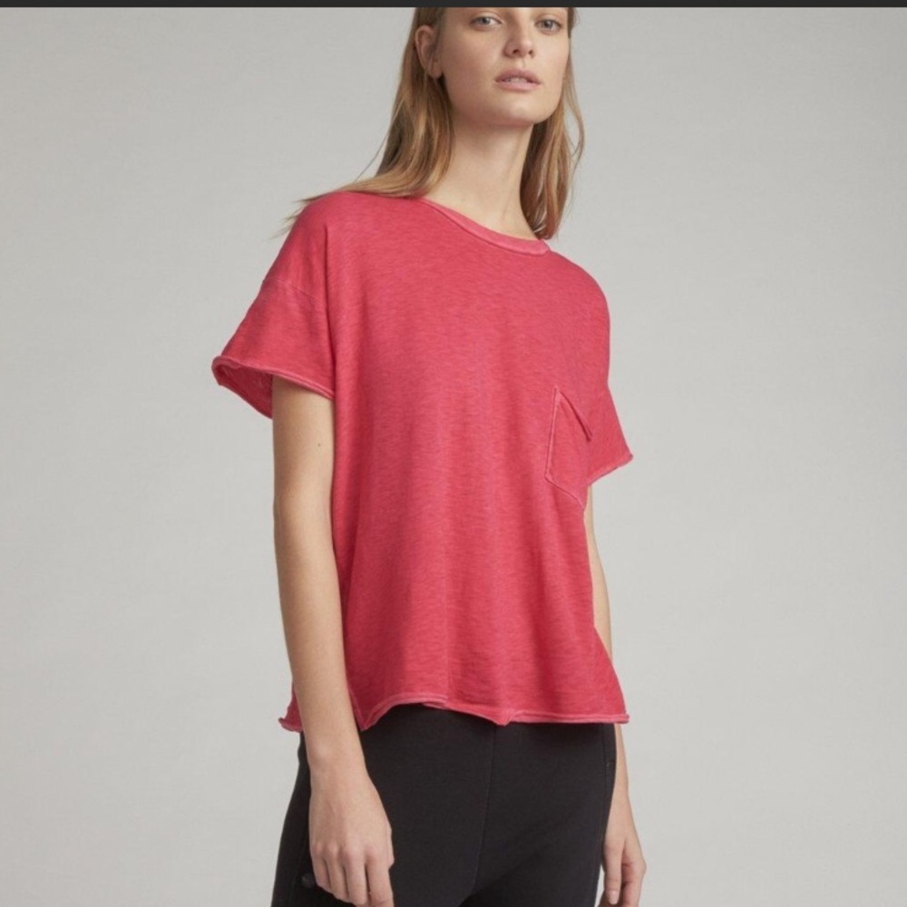 rag & bone vintage crew w/pocket tee